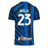 Fotbalové Dres Inter Milan Nicolo Barella #23 Domácí 2024-25 Krátký Rukáv